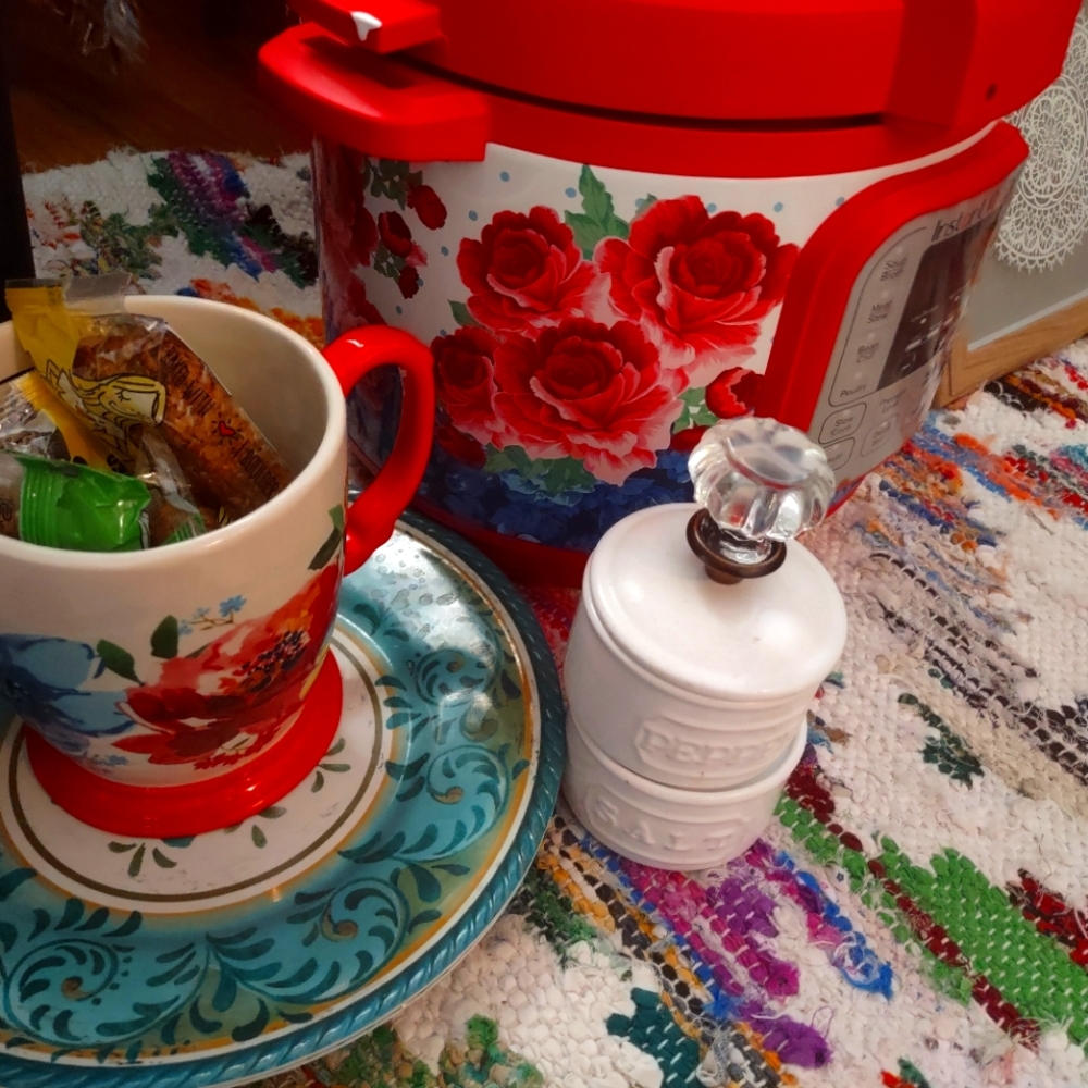 InstaPot dishes salt and pepper